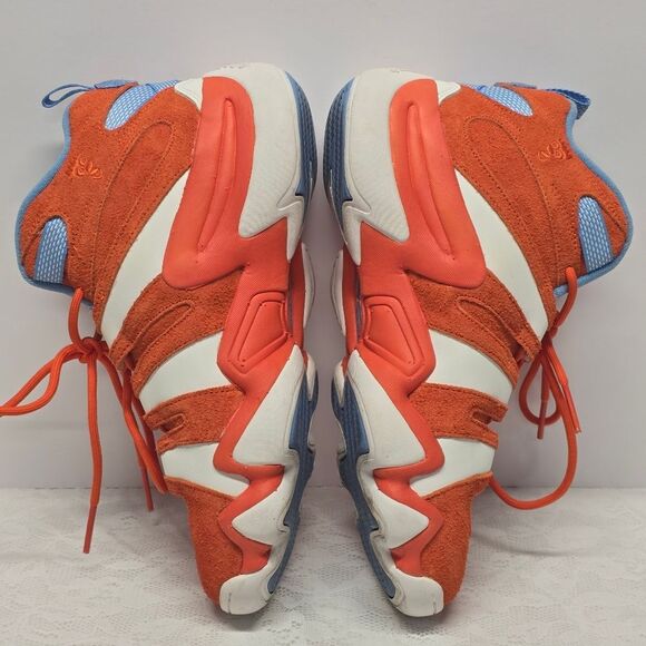 Adidas Crazy 8 Men\'s Sneaker Shoes Team Orange White Team Light Blue IE7224 8.5 main image 6